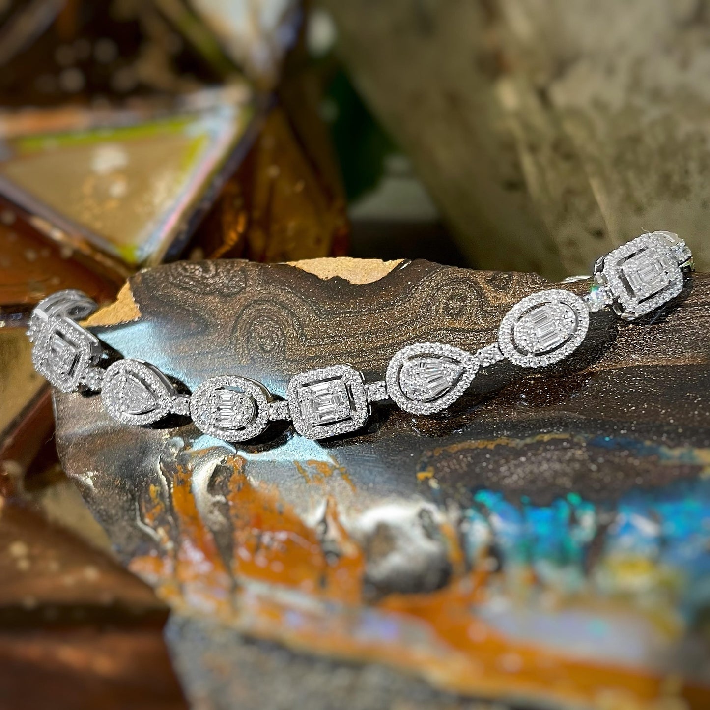 Naledi Multi-Shape Diamond Bracelet