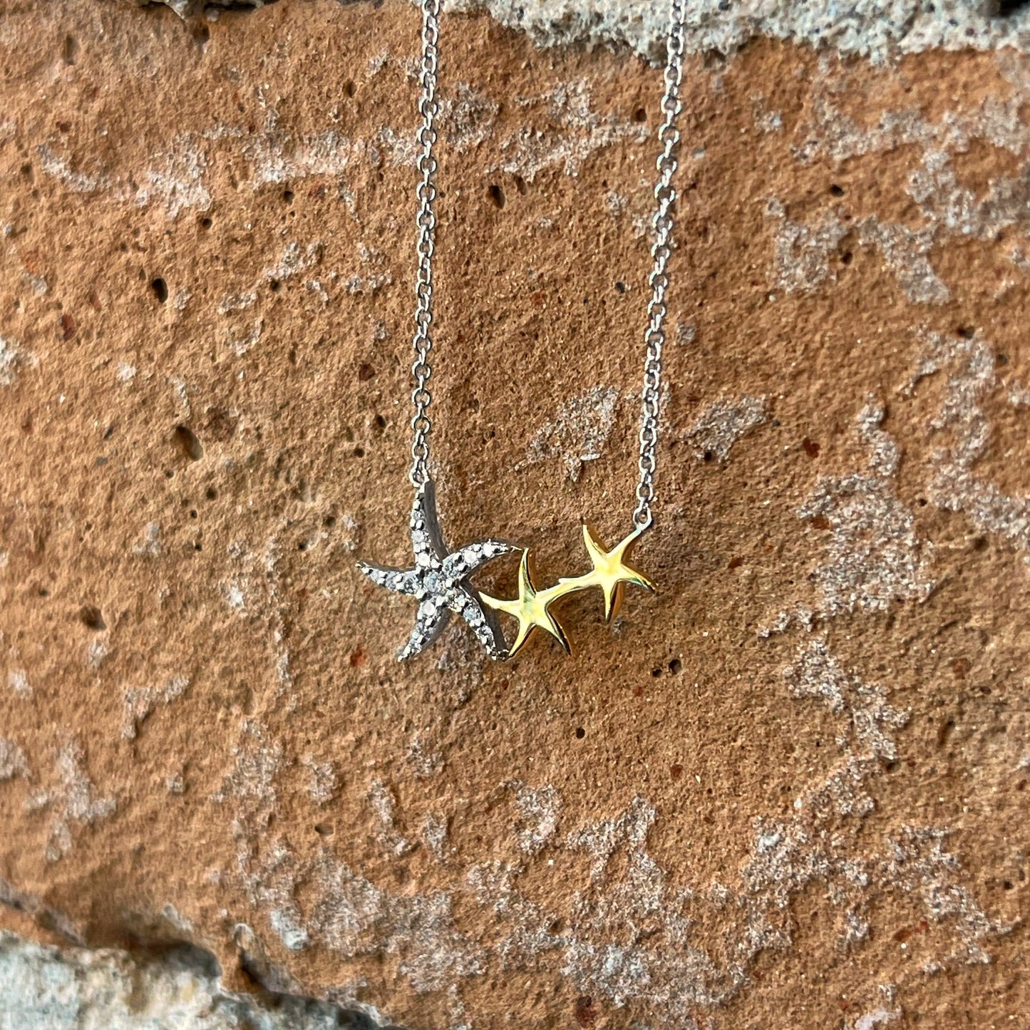 Zeghani Starfish Necklace