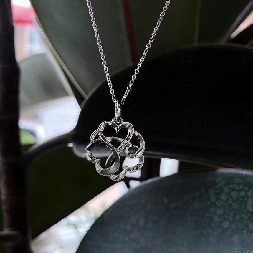 Entwined Hearts Necklace