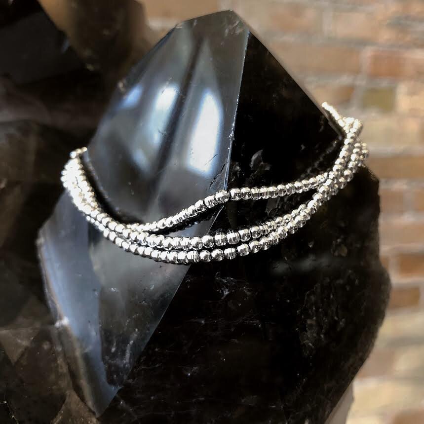 diamond-cut-multi-strand-adjustable-bracelet