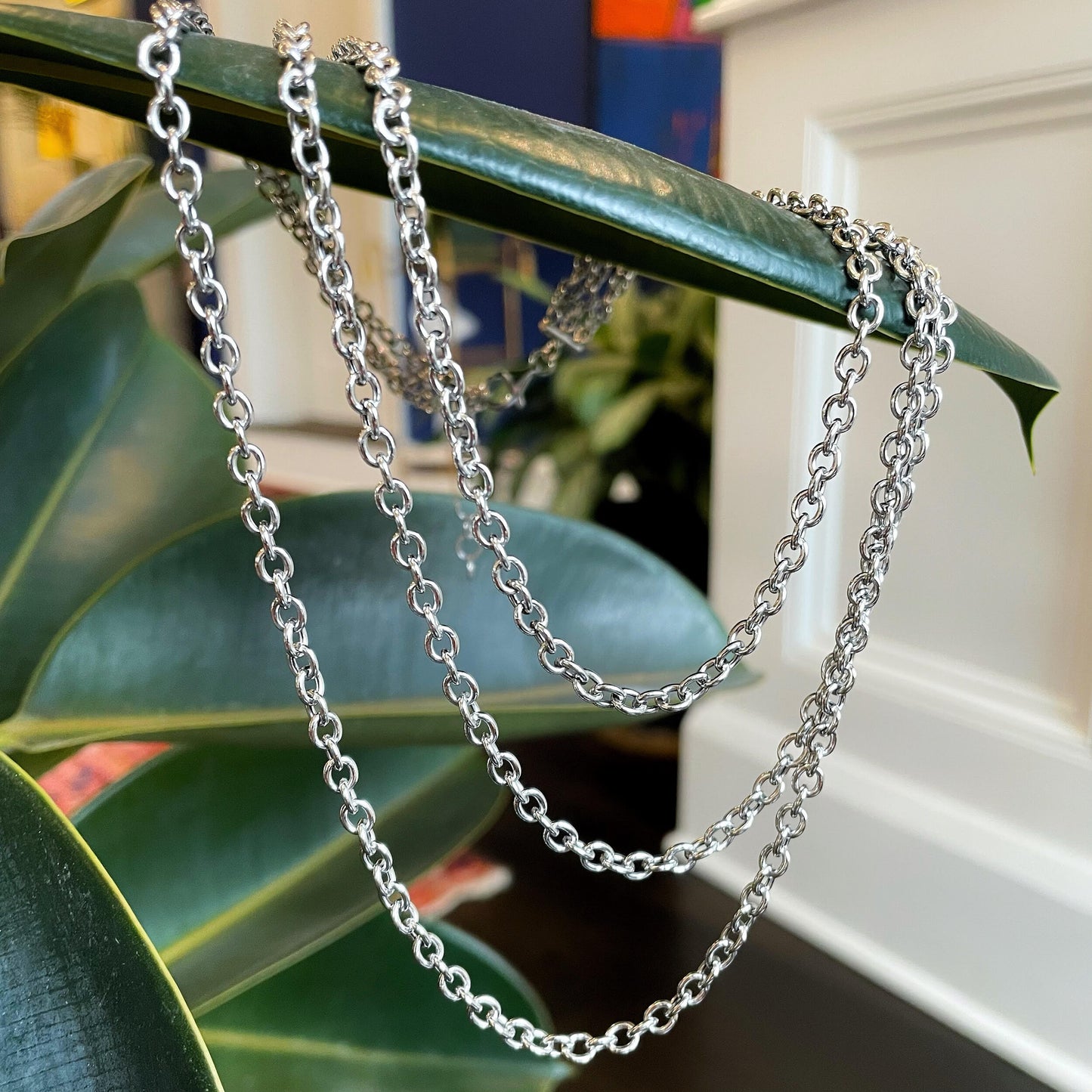 Three Strand Chain Necklace