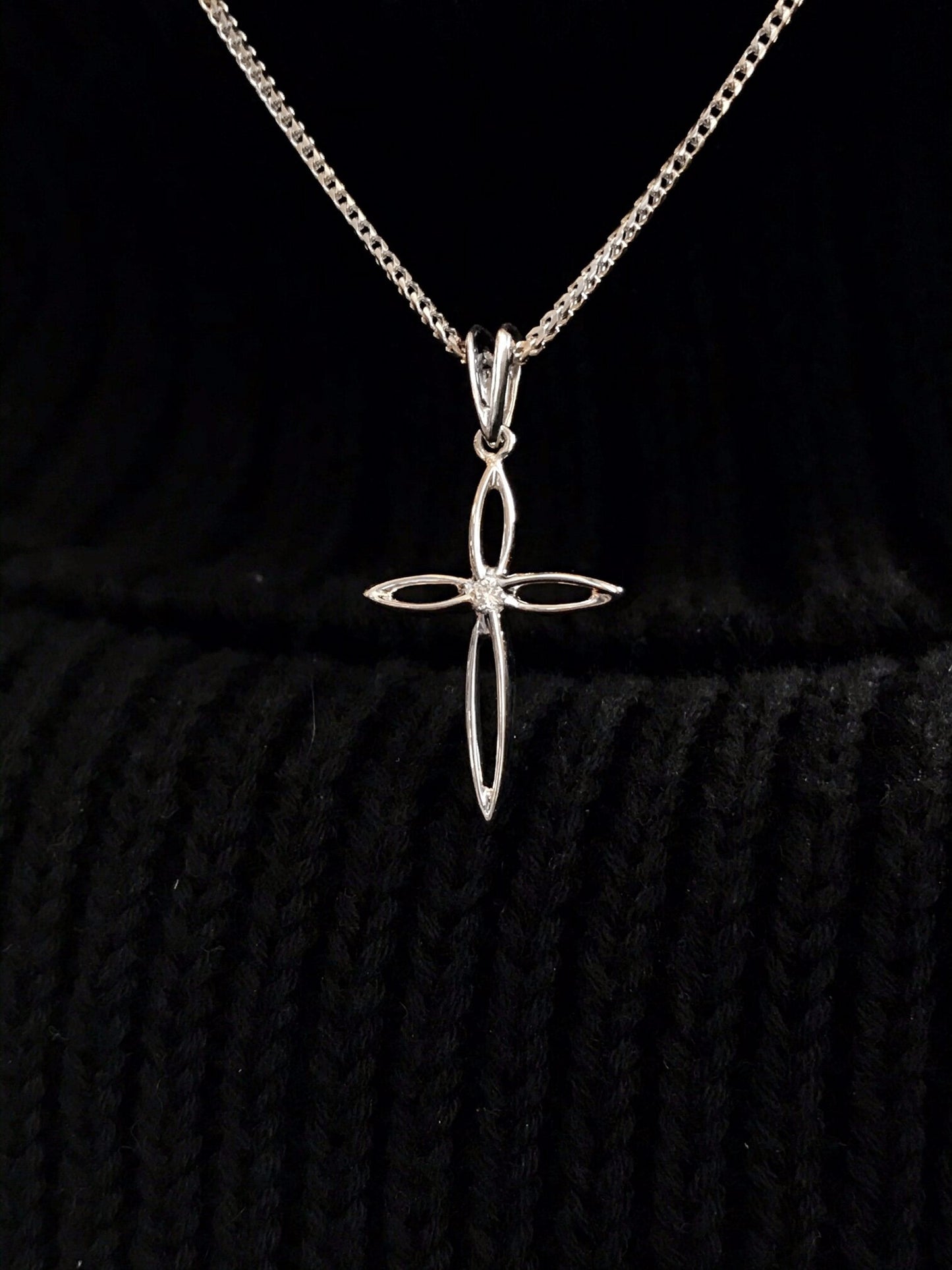 Diamond Cross Pendant