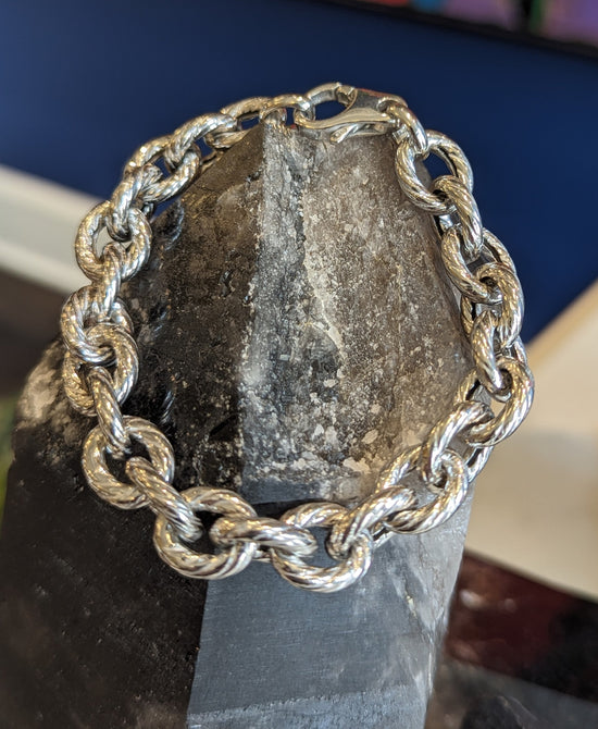 textured-rope-link-bracelet