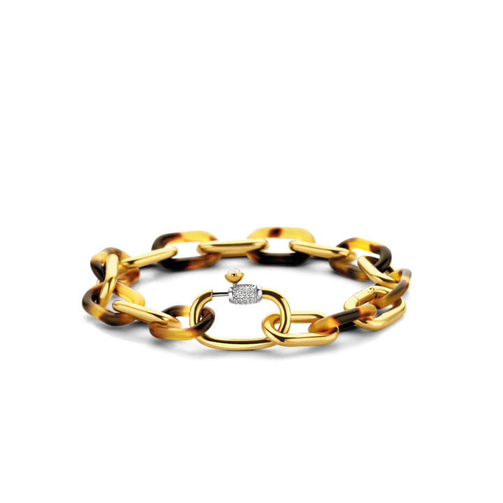 Tortoise Shell Link Bracelet