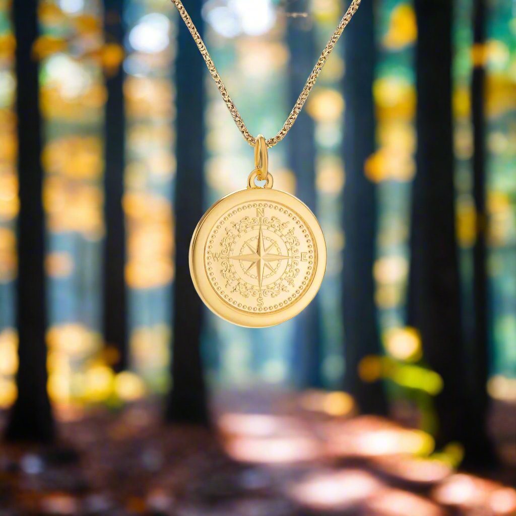 Compass Rose Pendant