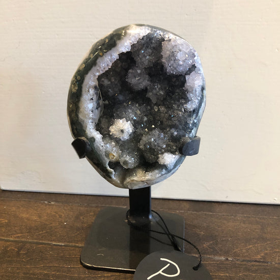 Small Grey Quartz Geode