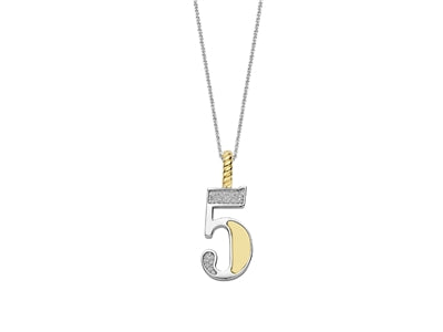 Initials & Lucky Numbers Necklaces