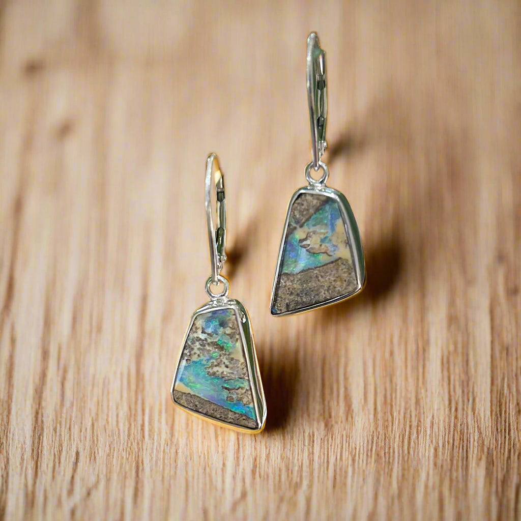 Boulder Opal Dangles