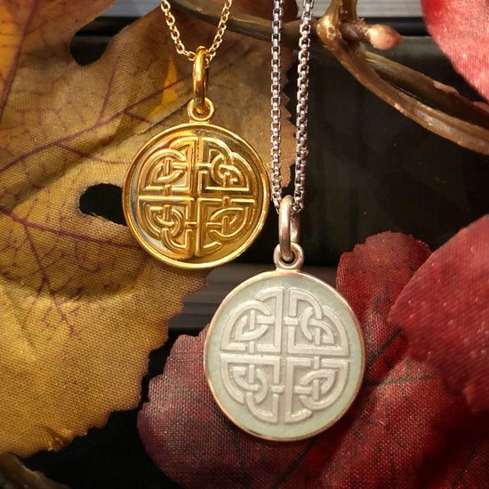 Mother and Daughter Small Celtic Knot Pendant