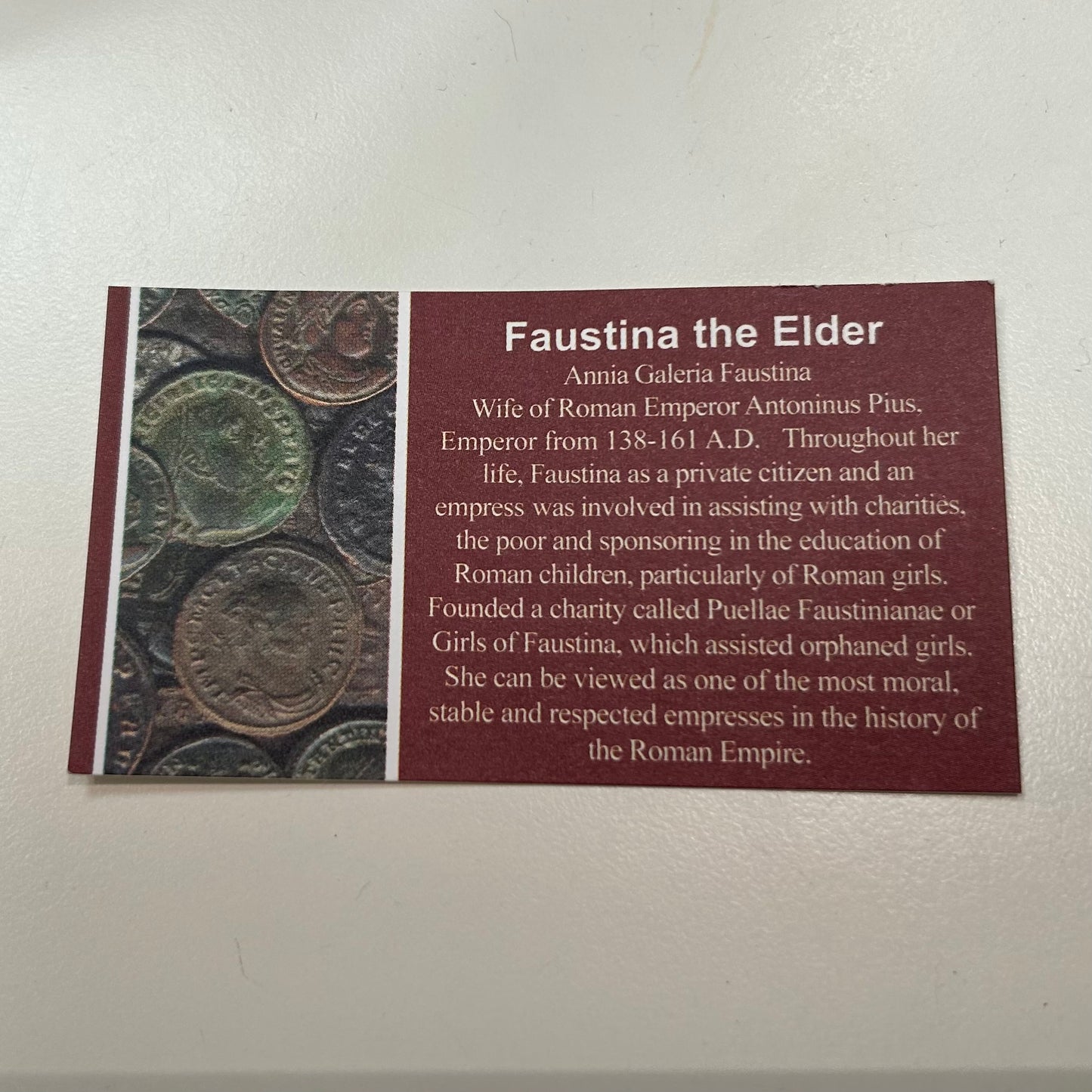 Faustina the Elder Pendant