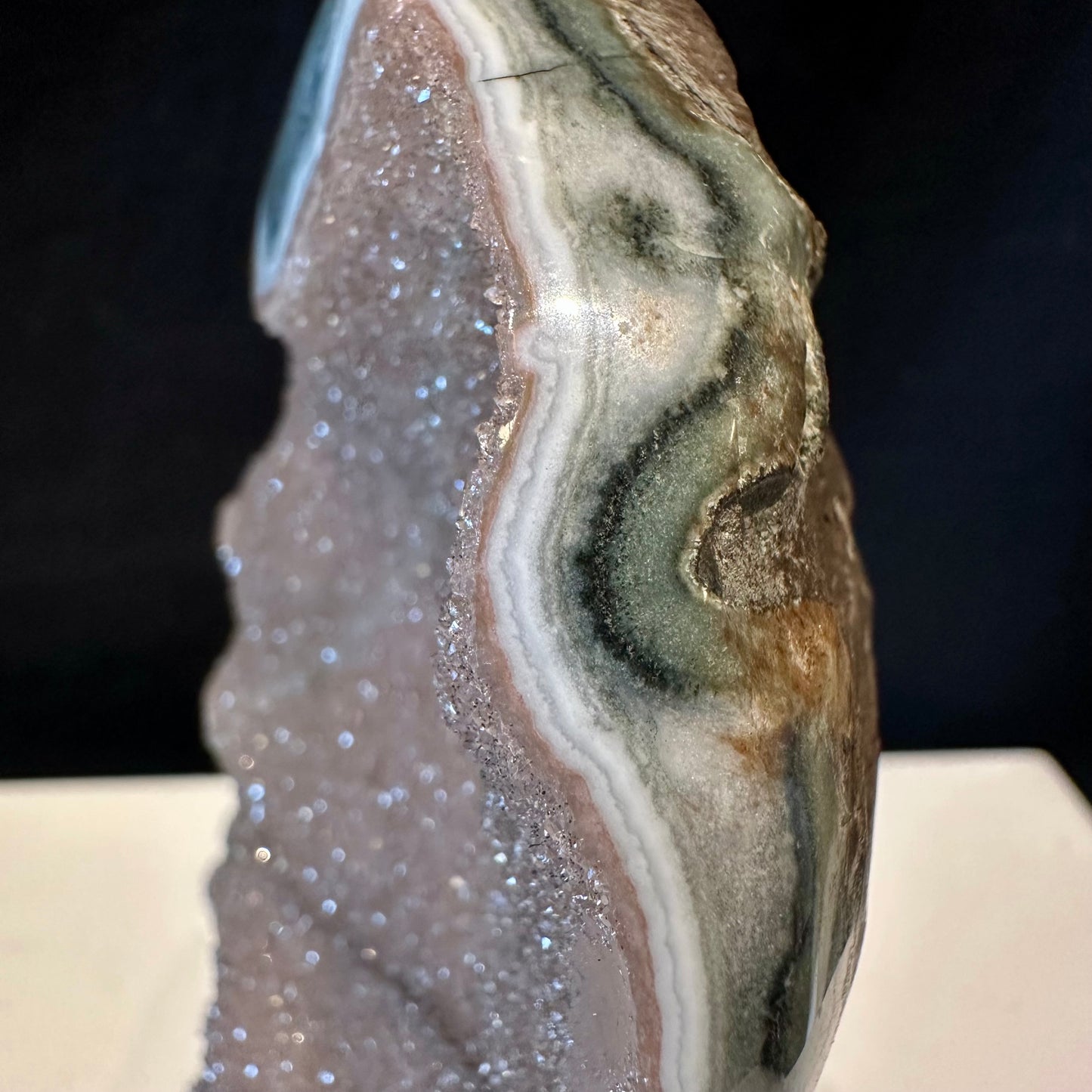 Mocha Druzy Geode