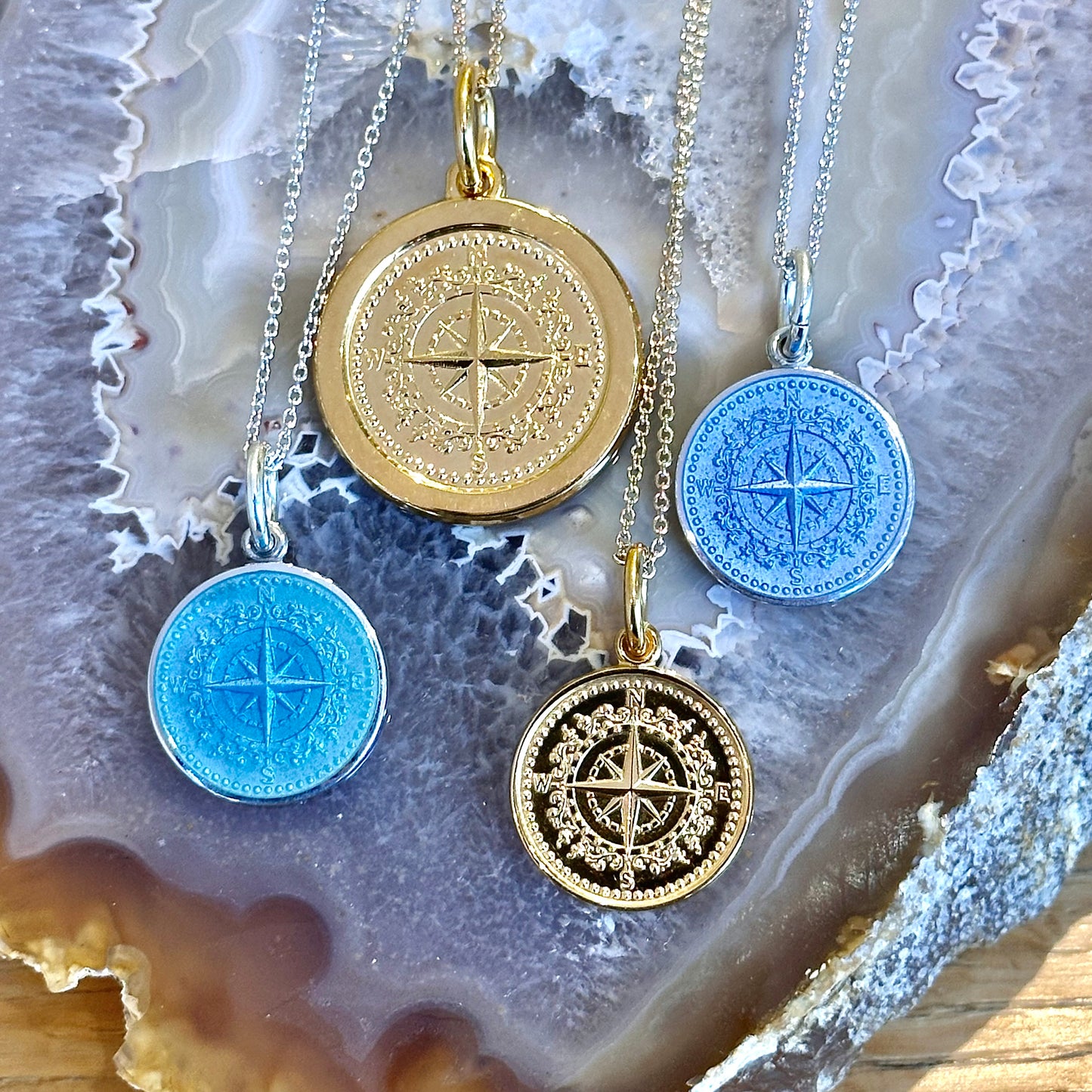 Compass Rose Pendant