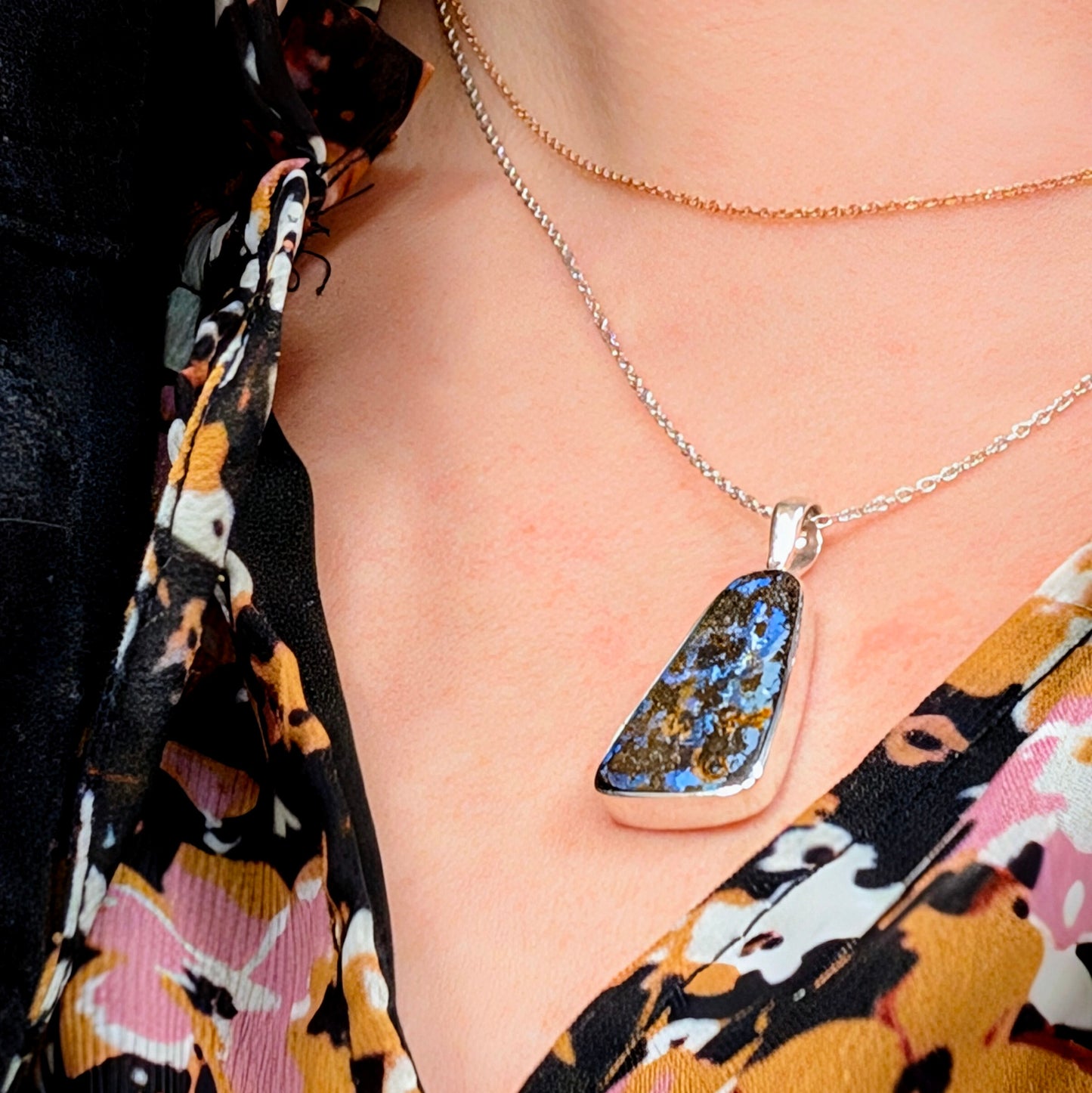 Boulder Opal Pendant