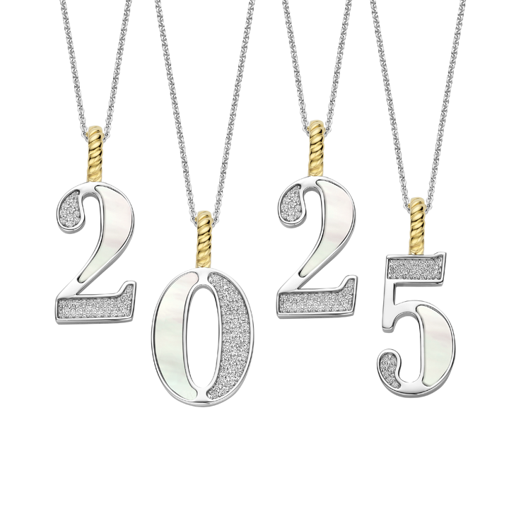 Initials & Lucky Numbers Necklaces