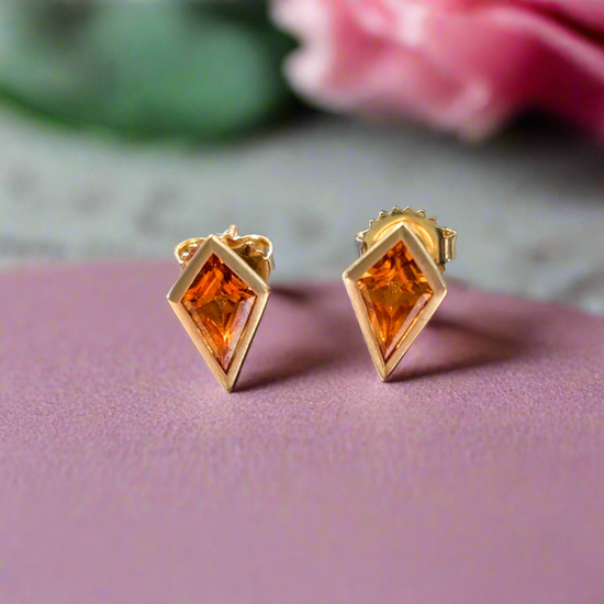 Kite Tourmaline Studs