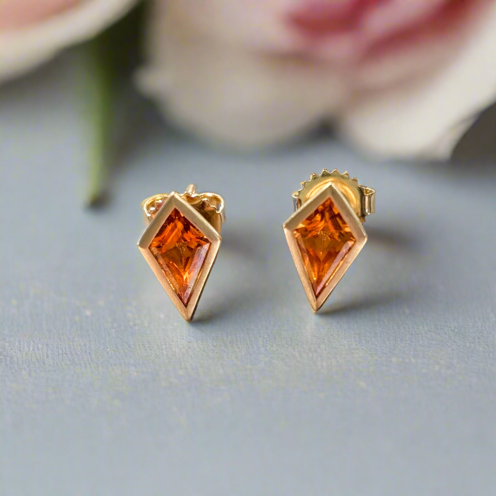 Kite Tourmaline Studs