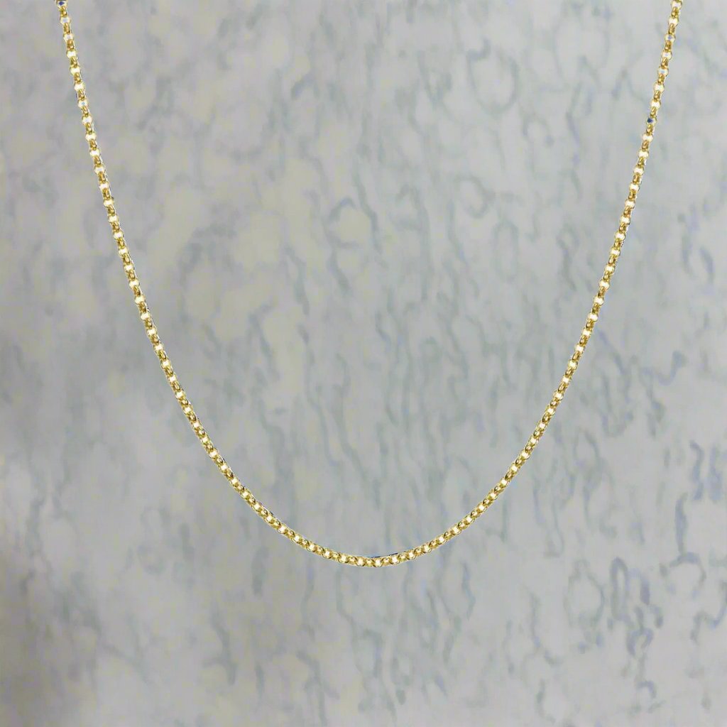 Cable Chain Yellow Gold Plated