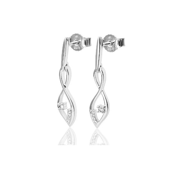 Diamond Twist Earring