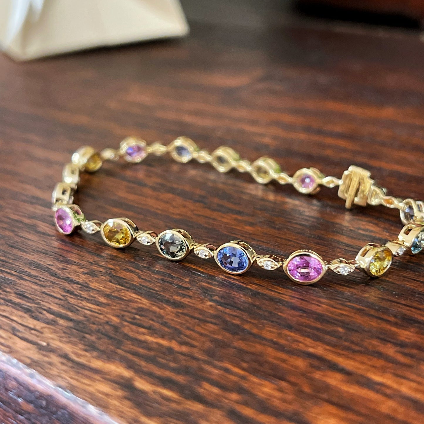 Stanton Color Rainbow Sapphire Bracelet