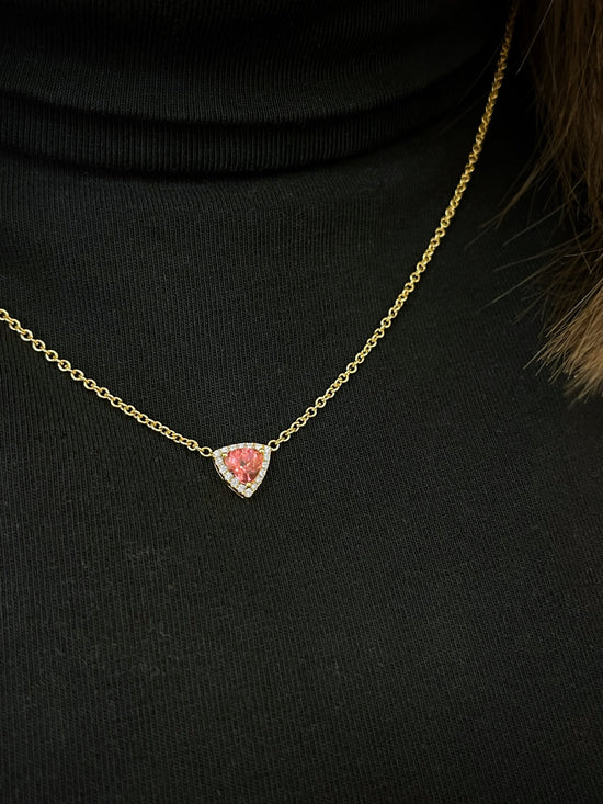 Kim Collins Pink Tourmaline Necklace