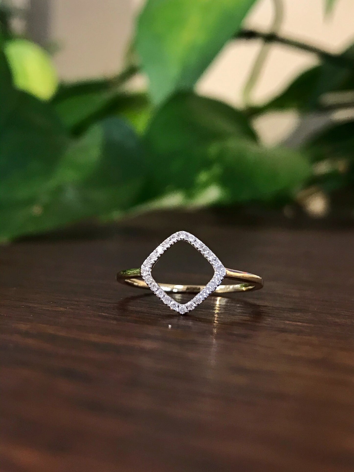 Breuning Open Diamond Ring